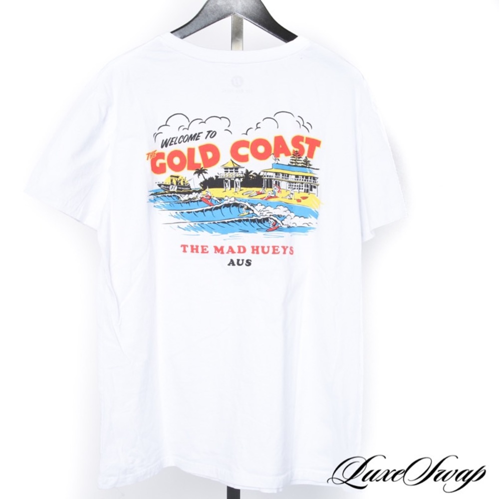 Mad Hueys Australia Surfing Graphic T Shirt L